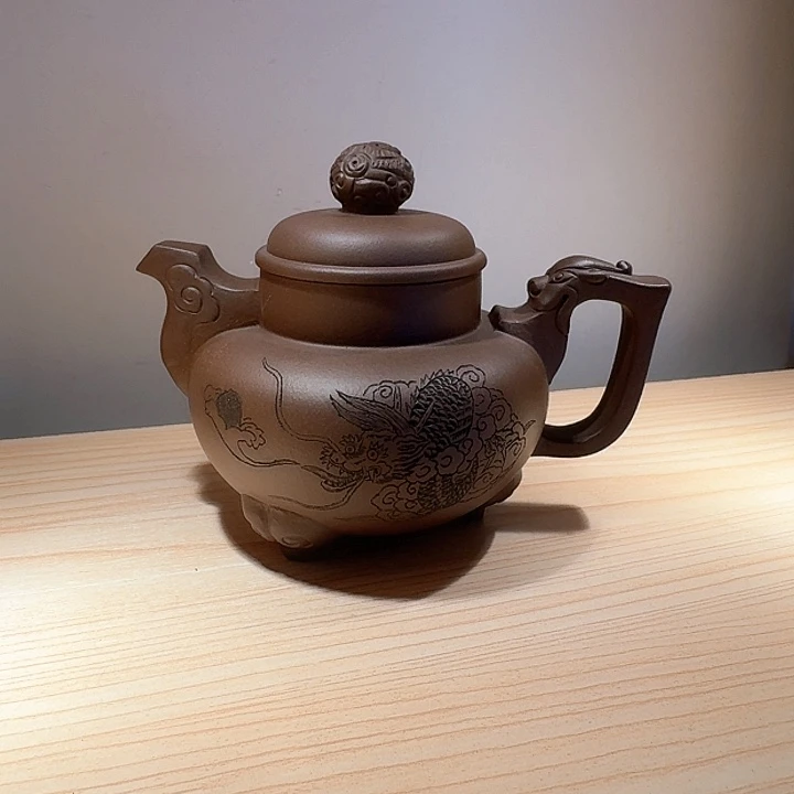 紫砂茶壶宜兴原矿手工紫砂壶