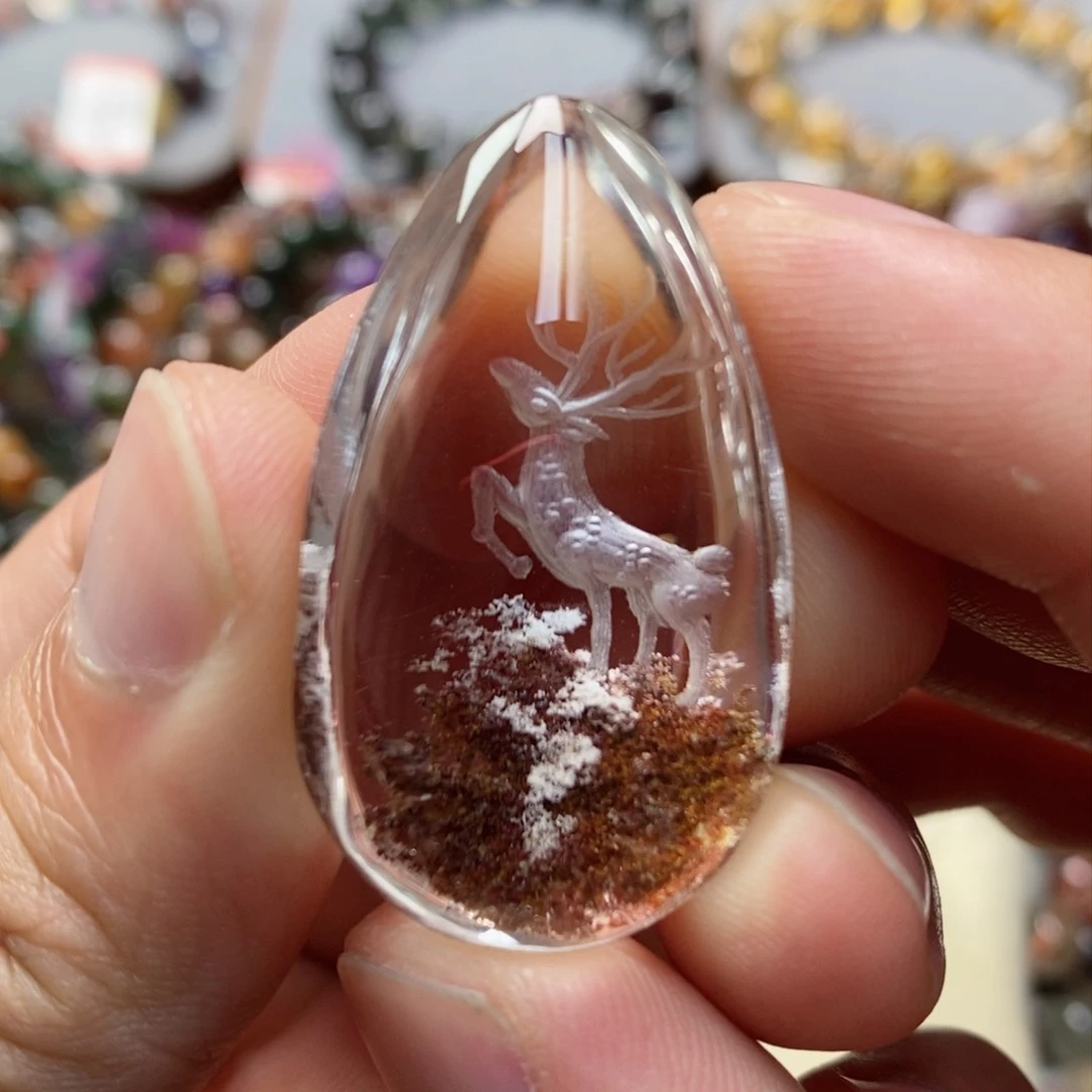 未镶嵌吊坠(不含链)水晶