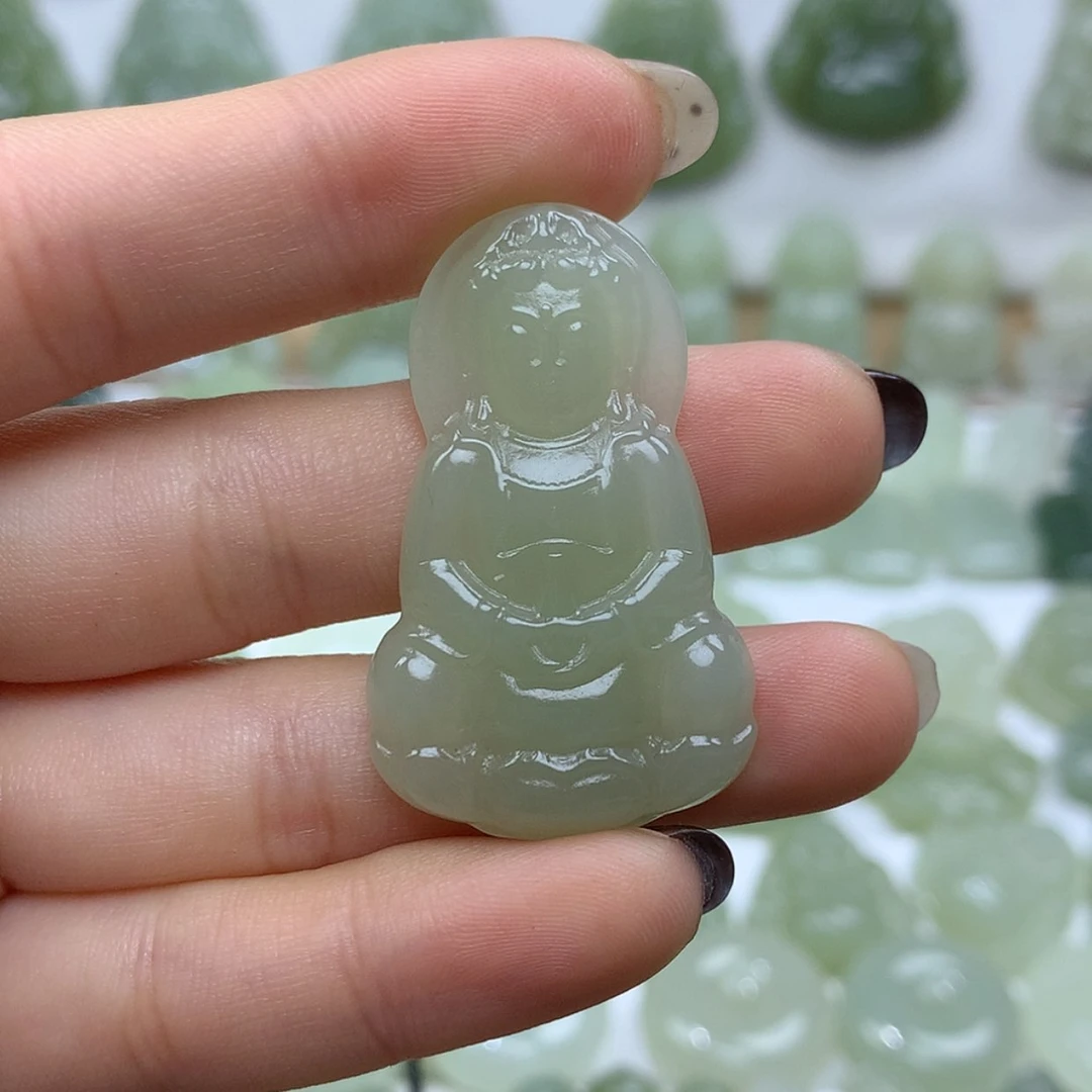 【闪购商品】颈饰未镶嵌和田玉微**暖