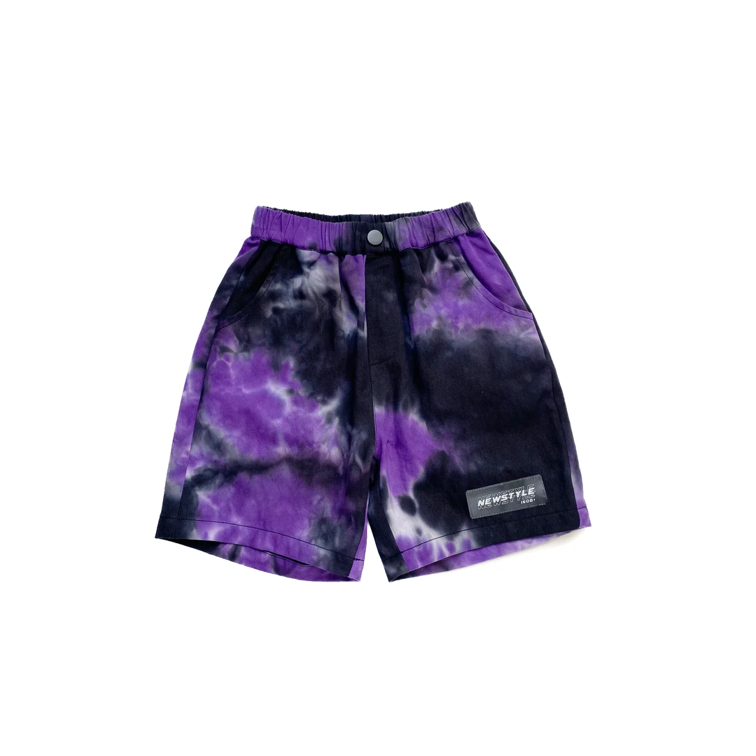 M 儿童休闲百搭时尚梭织中裤24B002308