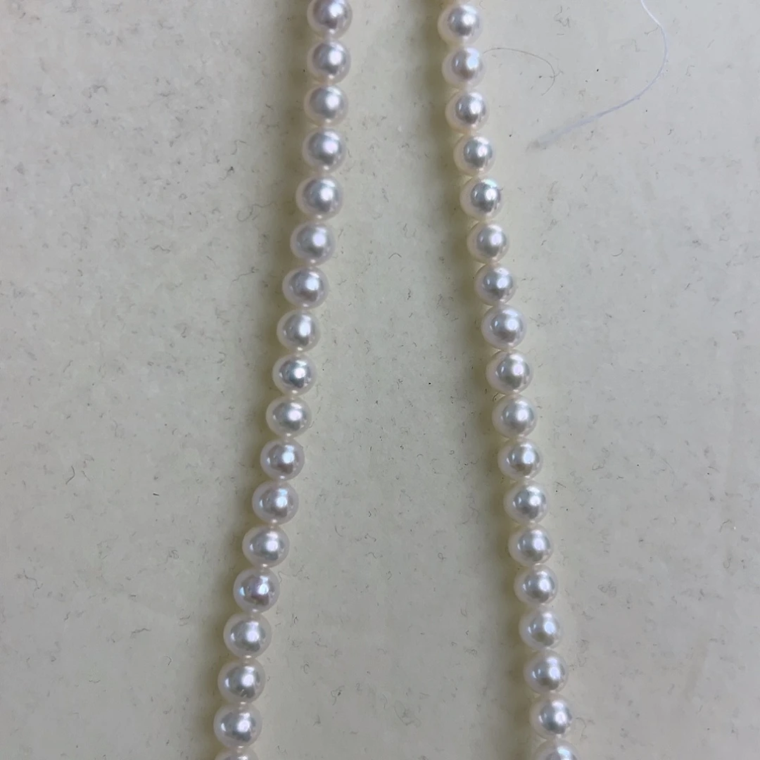 颈饰银S925镶嵌淡水珍珠6-7
