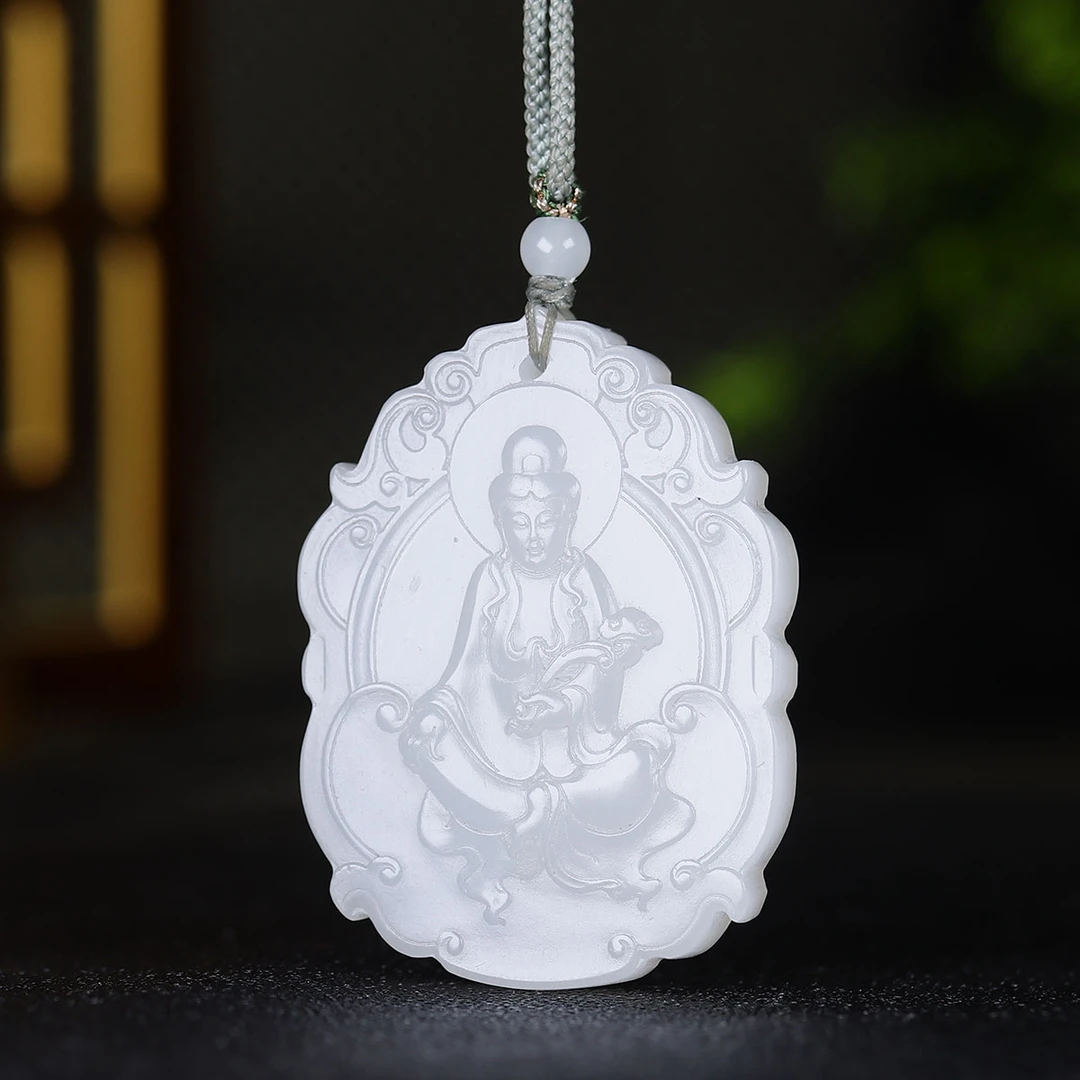 1212120和田玉烟紫观音