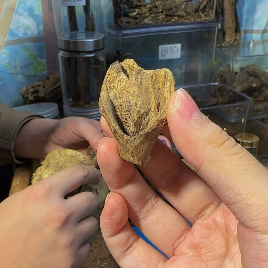 沉香沉香碎屑3.7克天然壳子45