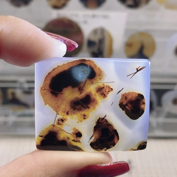 玛瑙/玉髓未镶嵌颈饰