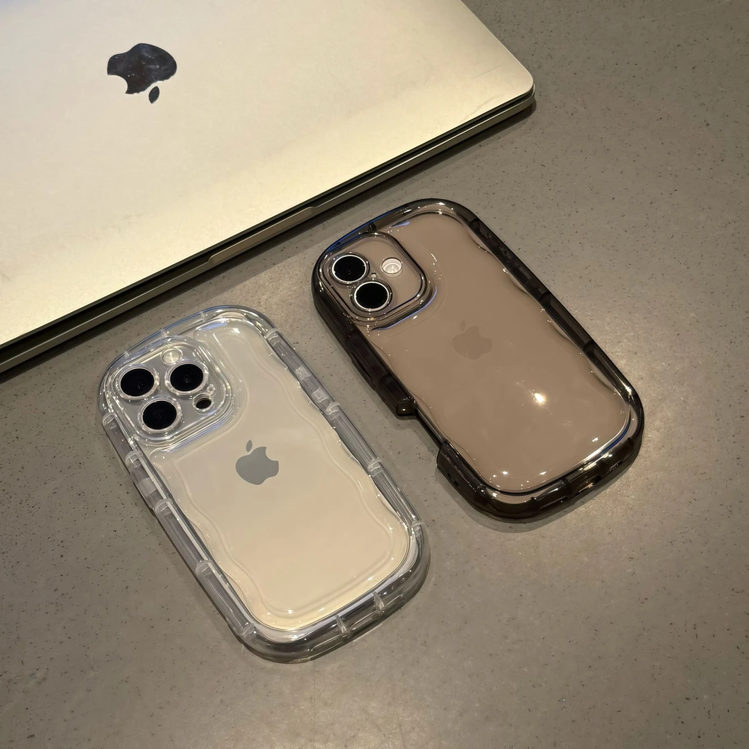 BANCA透明肥皂气垫适用苹果15/16promax手机壳iPhone14个性13软壳
