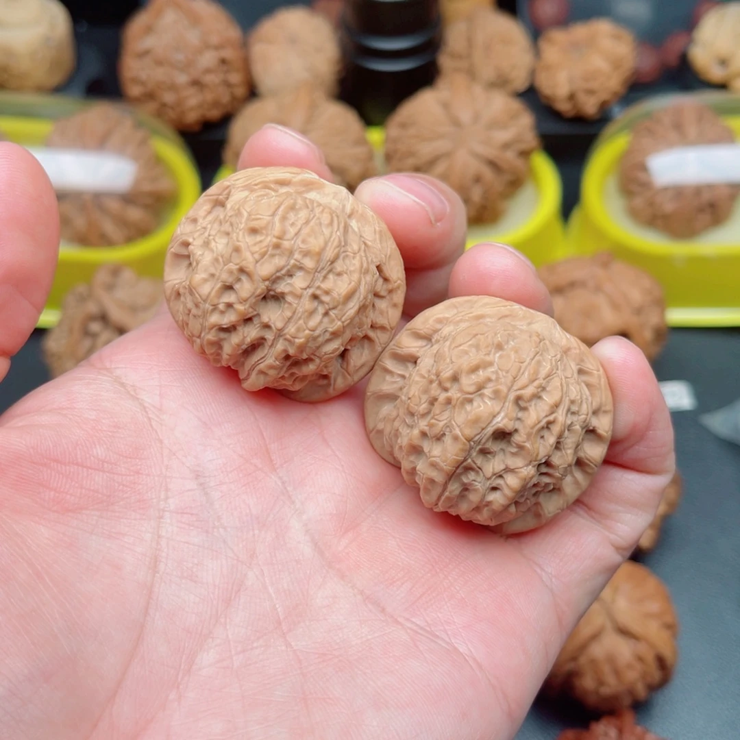 吊坠文玩核桃血麒麟狮子头36×37×32