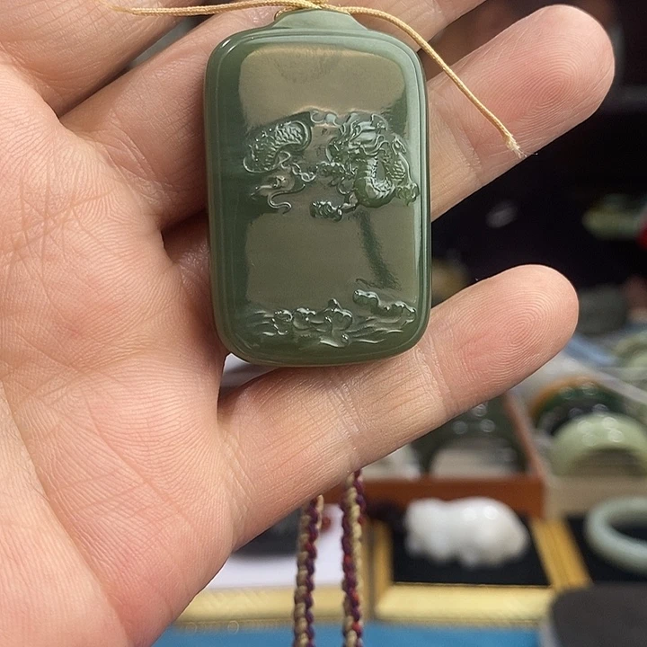 吊坠(不含链)未镶嵌和田玉