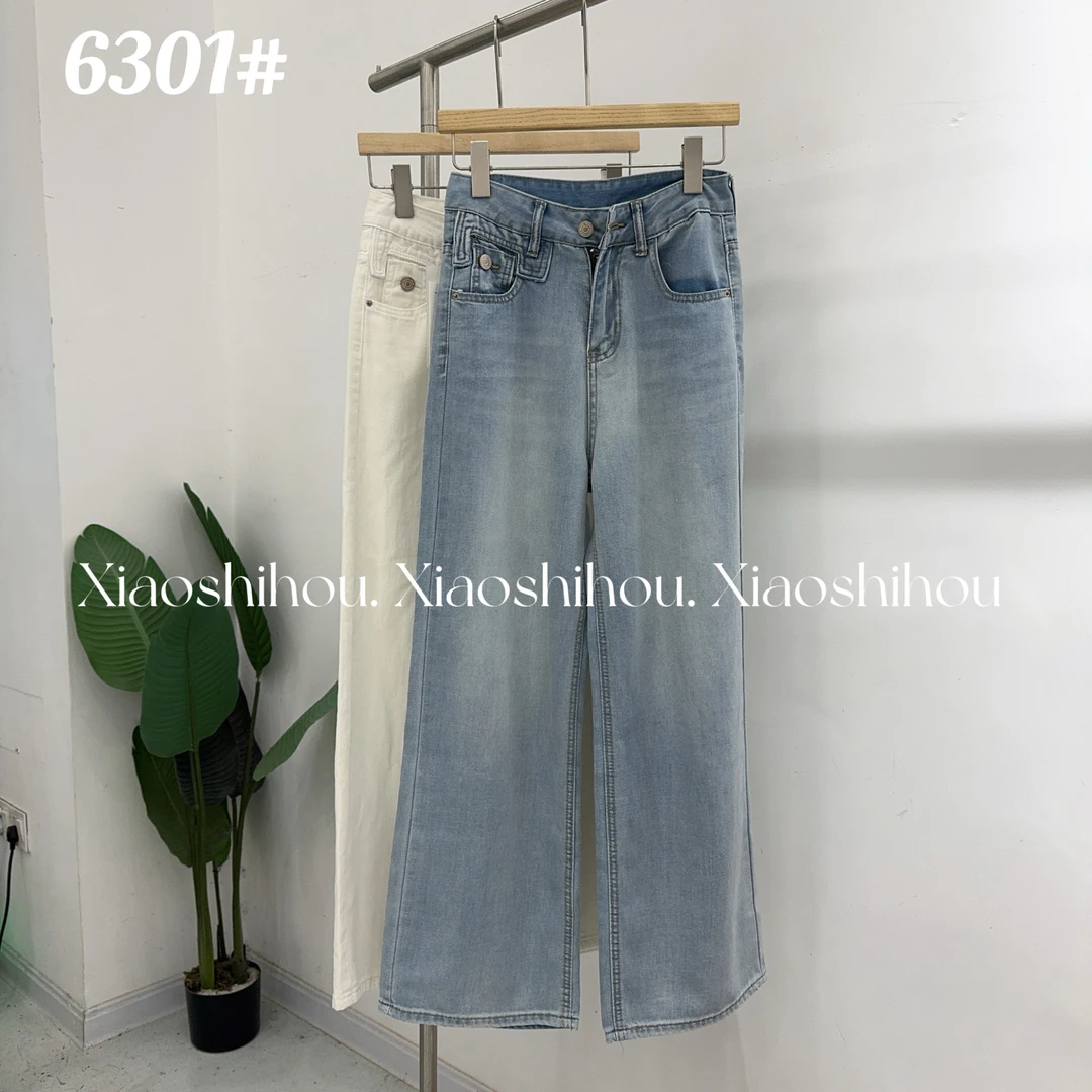 小时候女装店阔腿牛仔裤6301