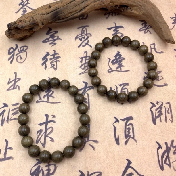 阴沉木手串-多样性发一-250525029【尺寸约10mm】