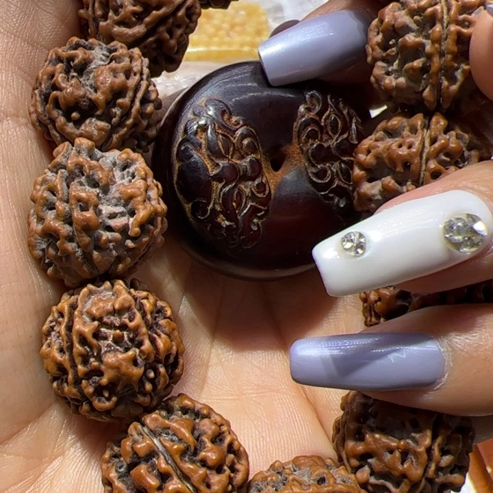 核桃手串/手链射红扣子