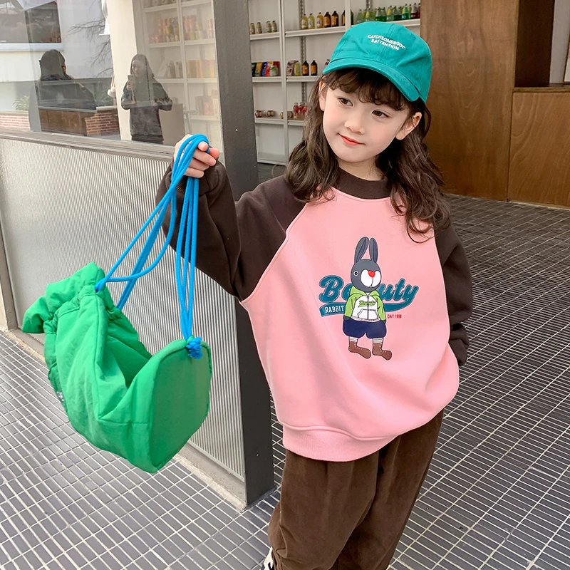 WY6491  女童卫衣秋冬款