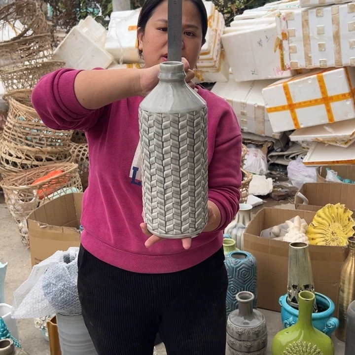 瓶高度35厘米口径4厘米微瑕捡漏