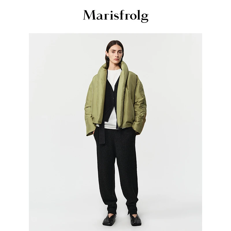 Marisfrolg玛丝菲尔冬季新款时尚休闲女士羽绒服A1FZ4324Y