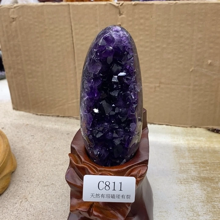 未镶嵌大型摆件(非配饰)紫晶