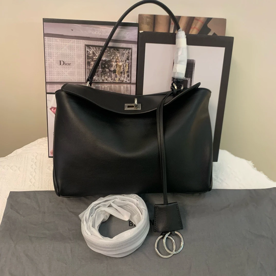 全新未使用 Balenciaga/巴黎世家 rodeo黑银小号