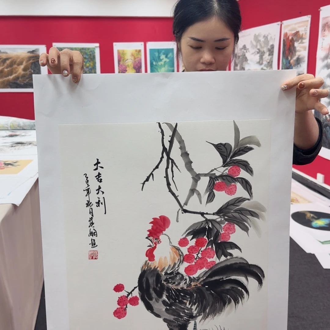 国画国画作品纯手绘