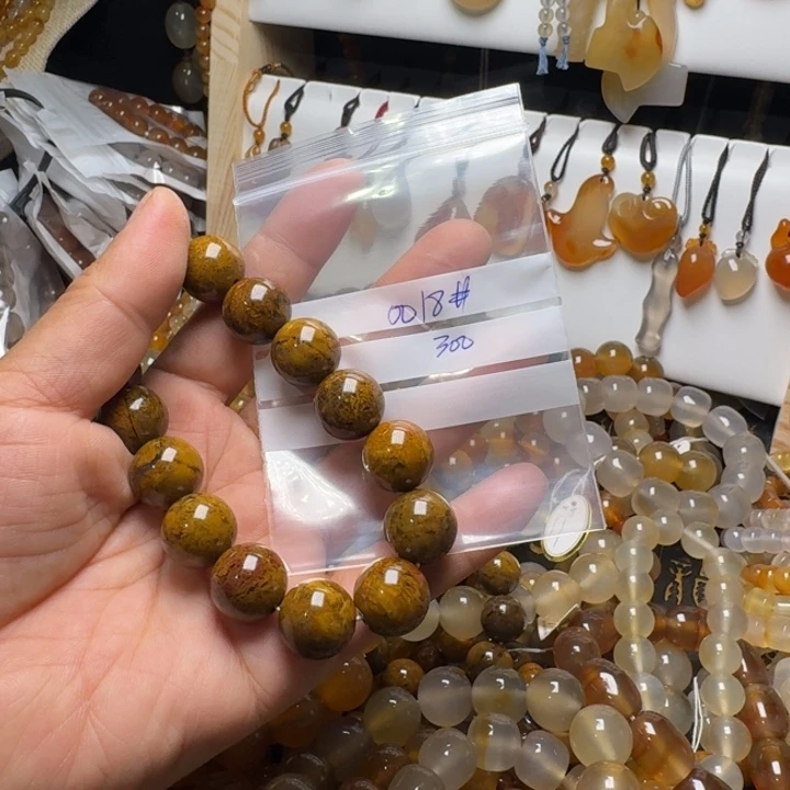 玛瑙/玉髓项链未镶嵌宁**远0018