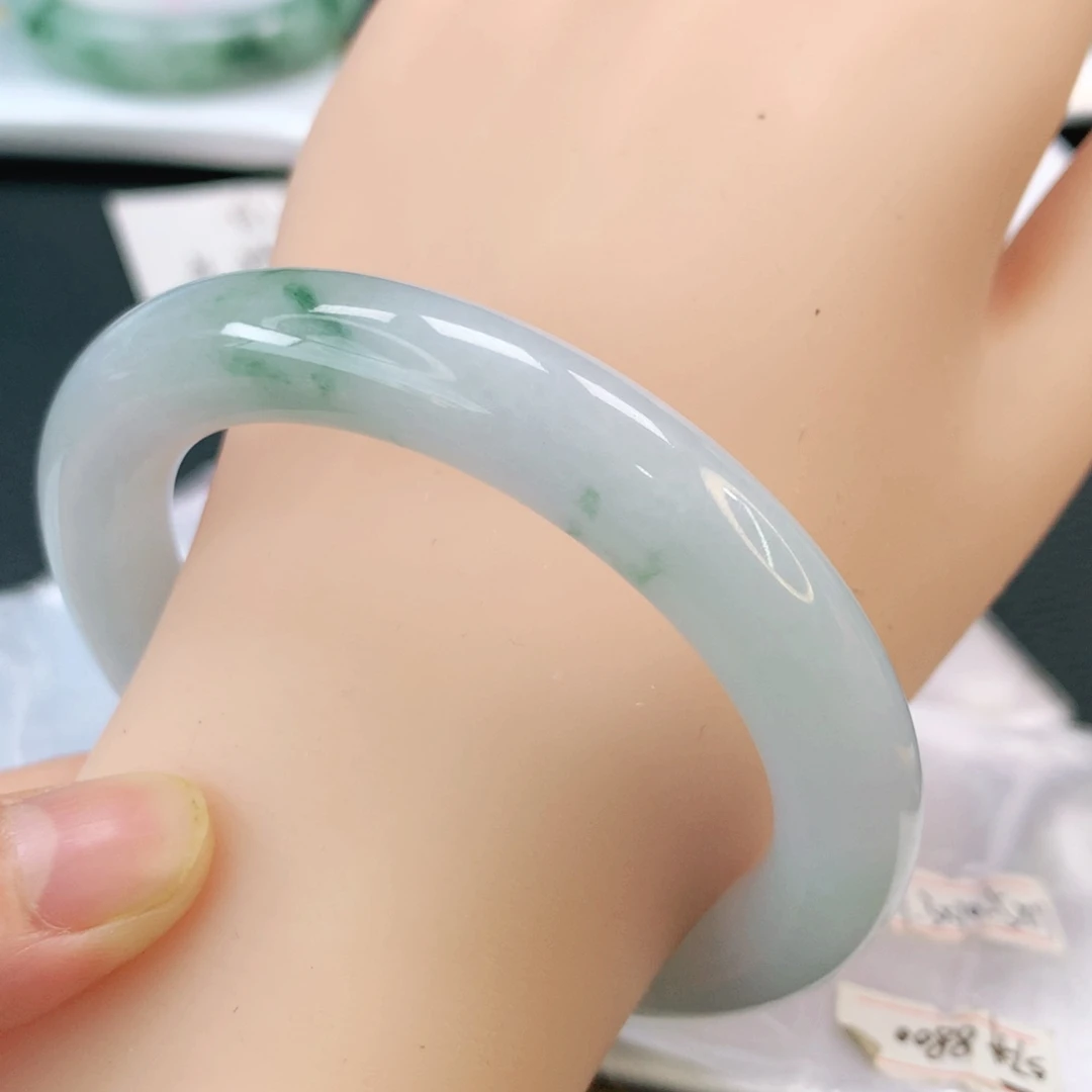 未镶嵌手镯翡翠翡翠手镯57圆