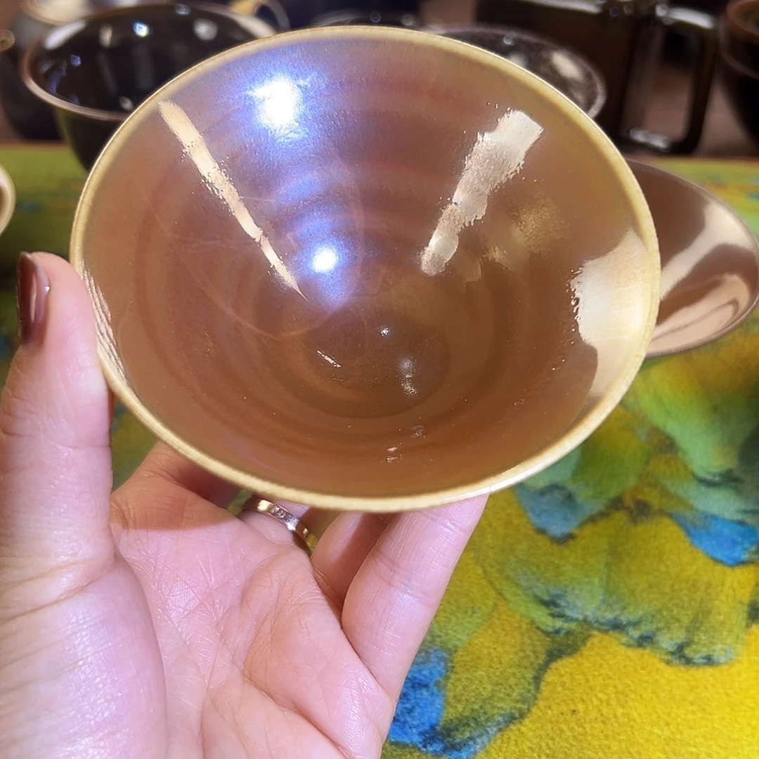 窑变主人杯原矿釉煤窑烧制