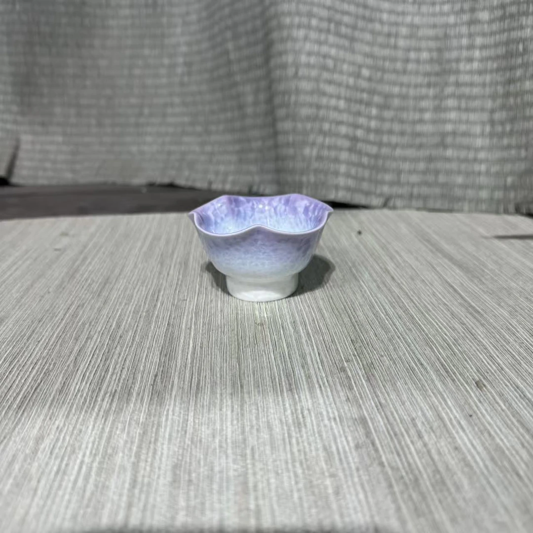 【中国邮政专属链接】高端结晶釉窑变花瓣杯6337