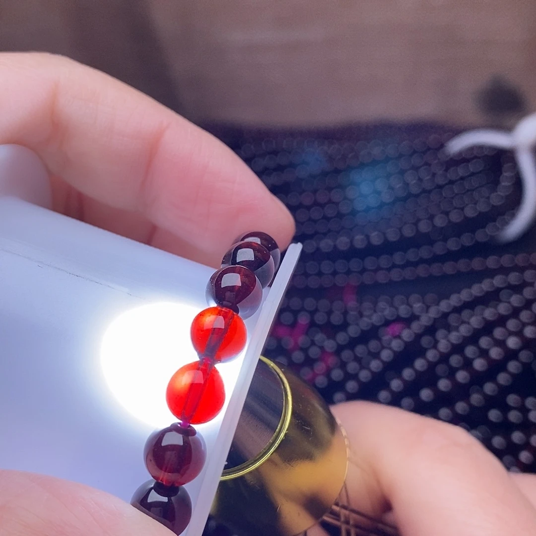 手链石榴石未镶嵌卡6.9