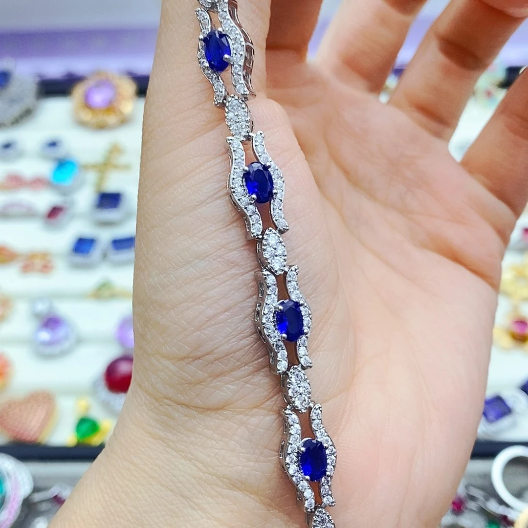 手链蓝宝石未镶嵌