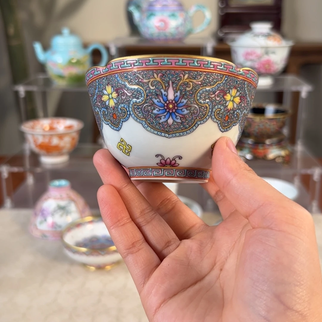 纯手工手绘 高端茶器