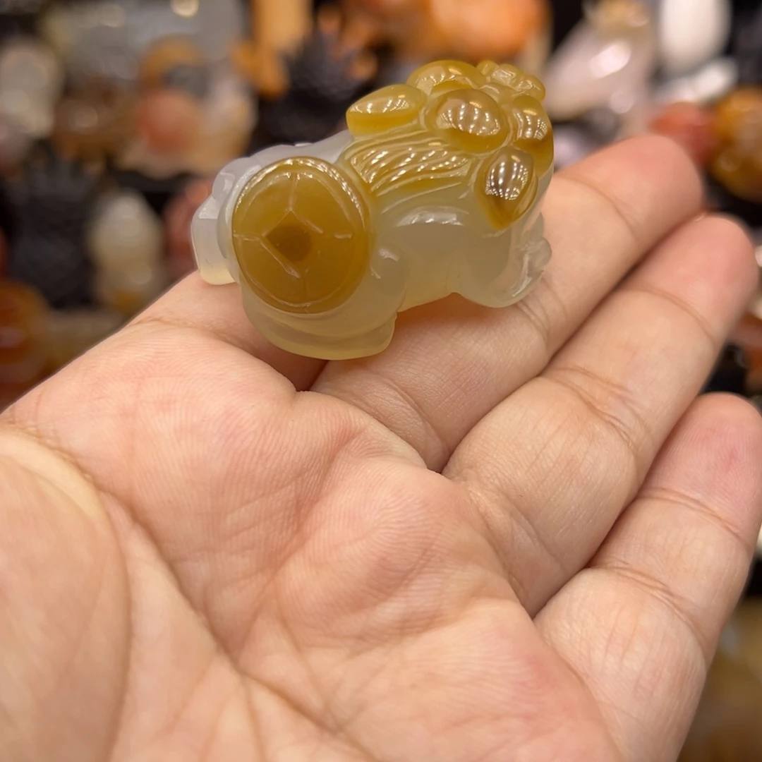 玛瑙/玉髓未镶嵌手玩/摆件/挂件