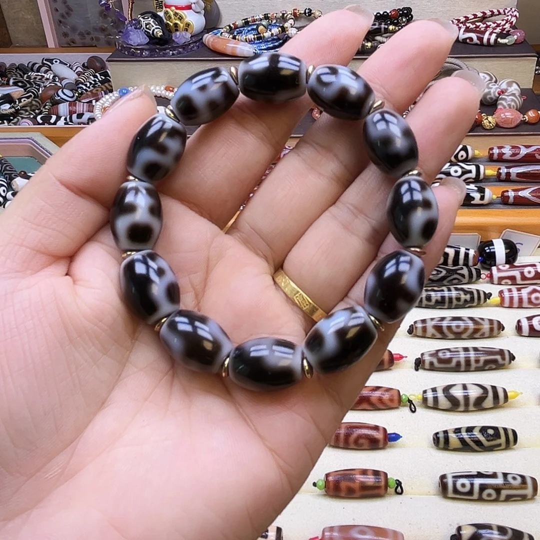 雪***麟玛瑙/玉髓未镶嵌颈饰