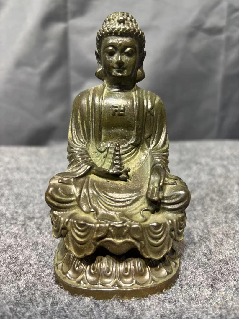 【闪购链接】153号铜释迦摩尼佛像摆件