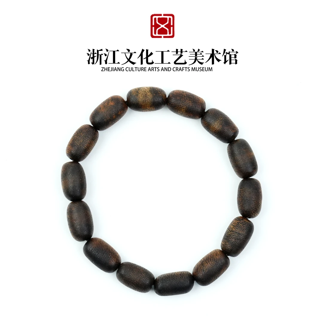 沉香沉香海南莺歌绿奇楠随型单圈手串 6g+ R