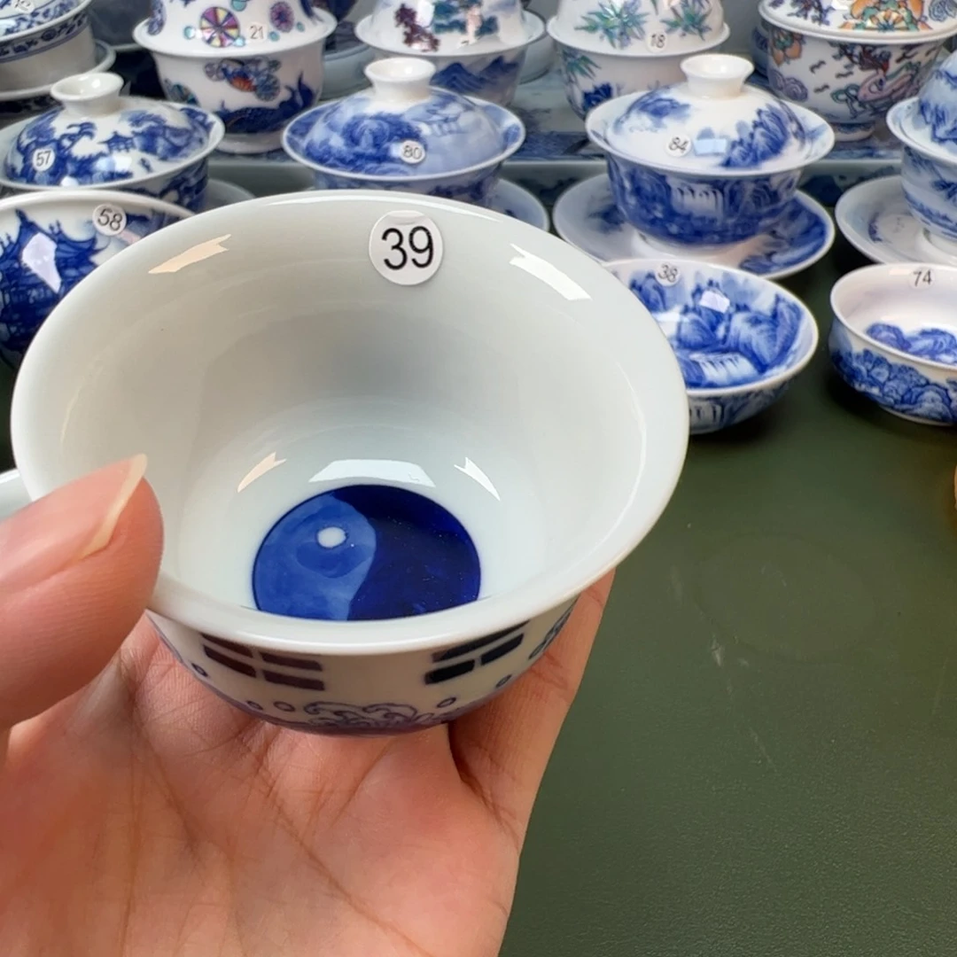 木木景德镇纯手工纯手绘茶具39