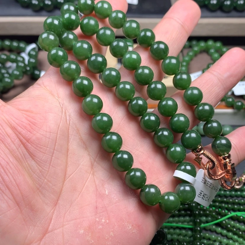 【闪购商品】和田玉（碧玉）颈饰未镶嵌大****ʳ10