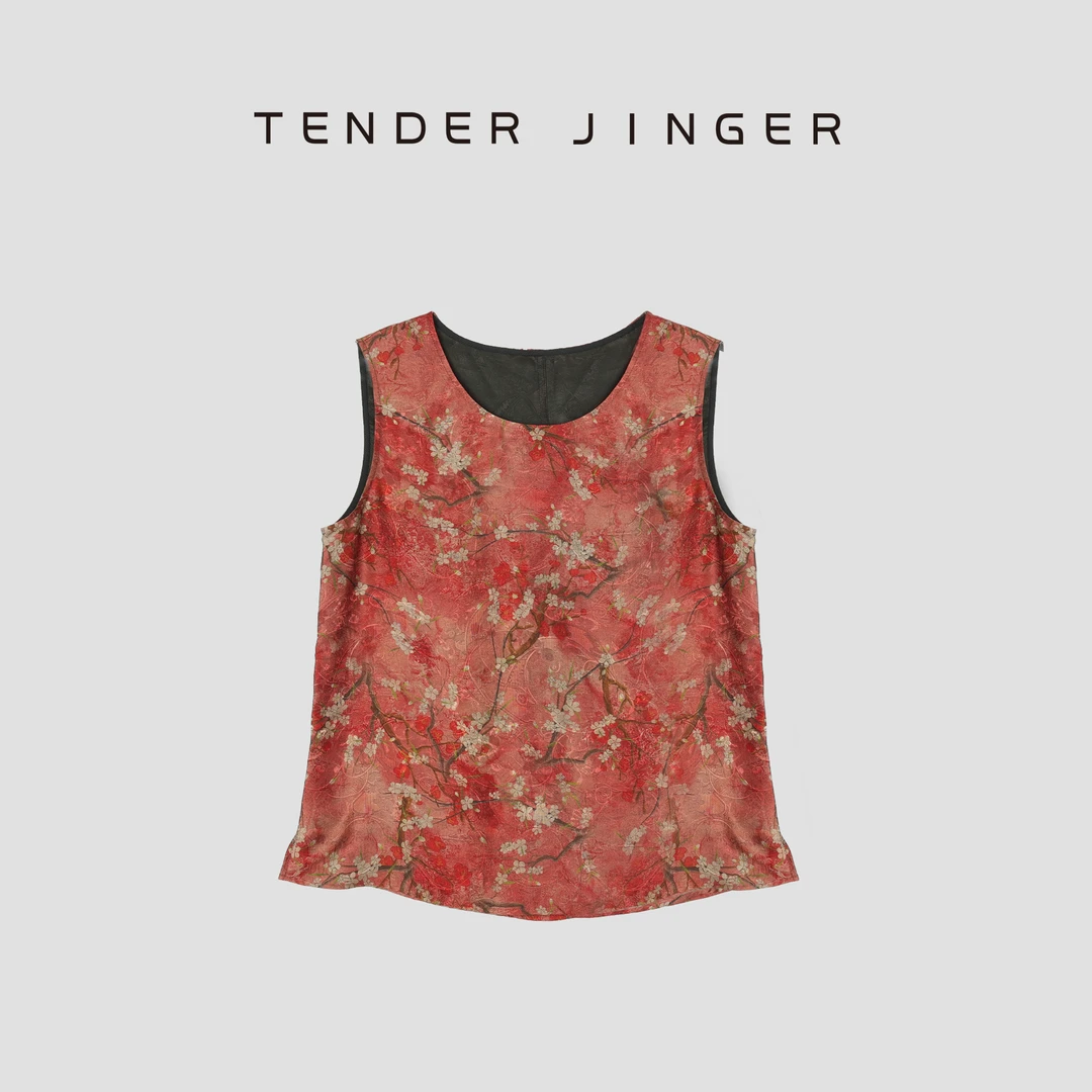 Tender Jinger【黑标】三经绞罗印花套装（分开拍）T52LAN30613