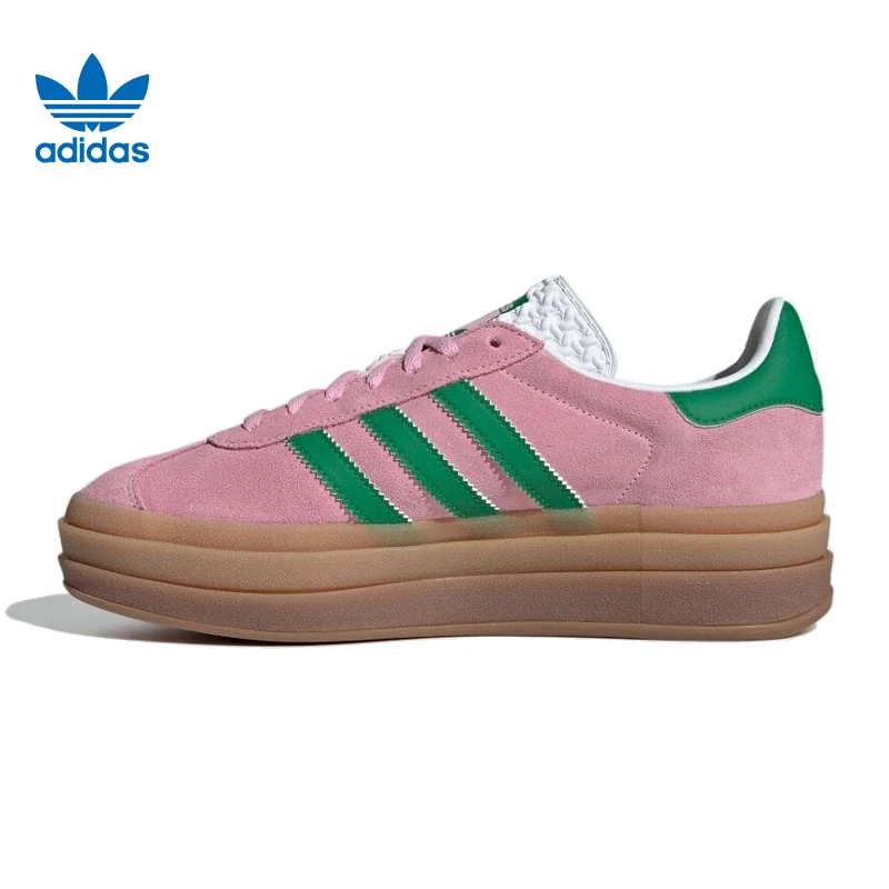 【滔搏联动】adidas/阿迪达斯三叶草GAZELLE BOLD W休闲鞋IE0420