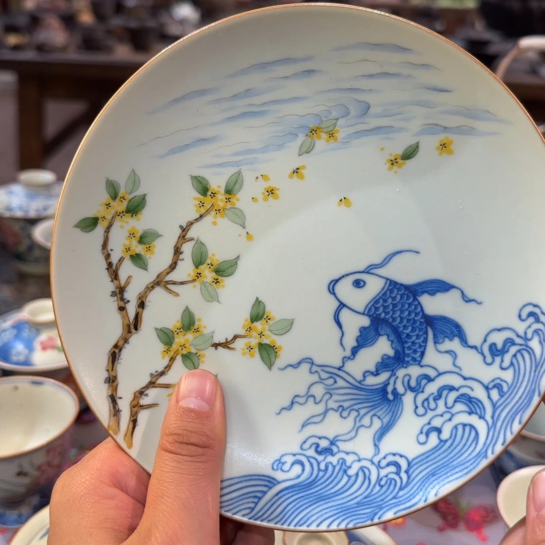瓷片景德镇手作器皿同款发货