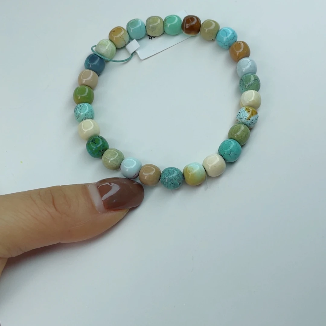 绿松石颈饰未镶嵌?****邪