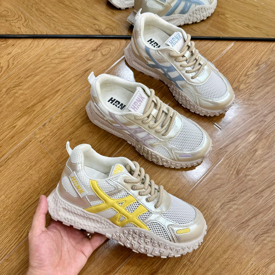 【增高7cm】34码-39码网面鞋厚底夏季透气时尚休闲鞋女鞋潮流女士鞋