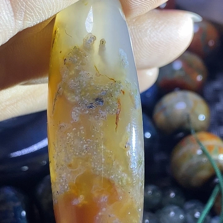 忆***店玛瑙/玉髓颈饰未镶嵌