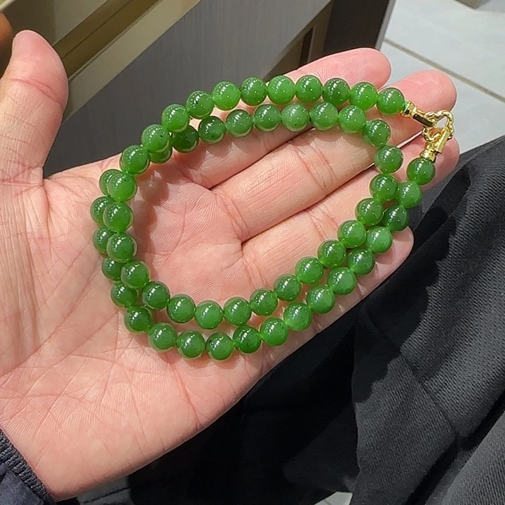 和田玉（碧玉）未镶嵌颈饰