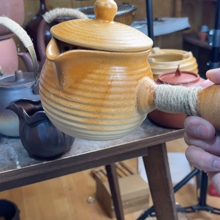 陶摆件不是因为自己没有勇气