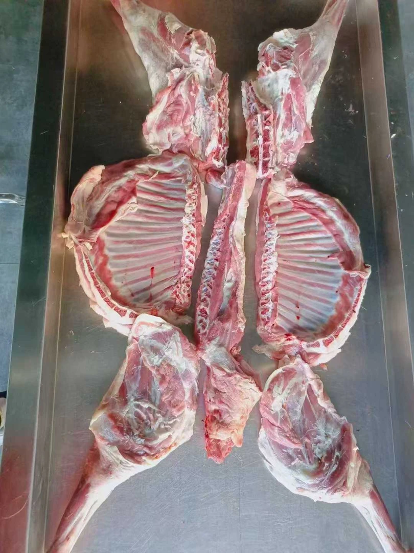 【全国包邮】新疆冰碴驹俐整羊足8KG(16斤)散养羊羔部分切块80%腿排