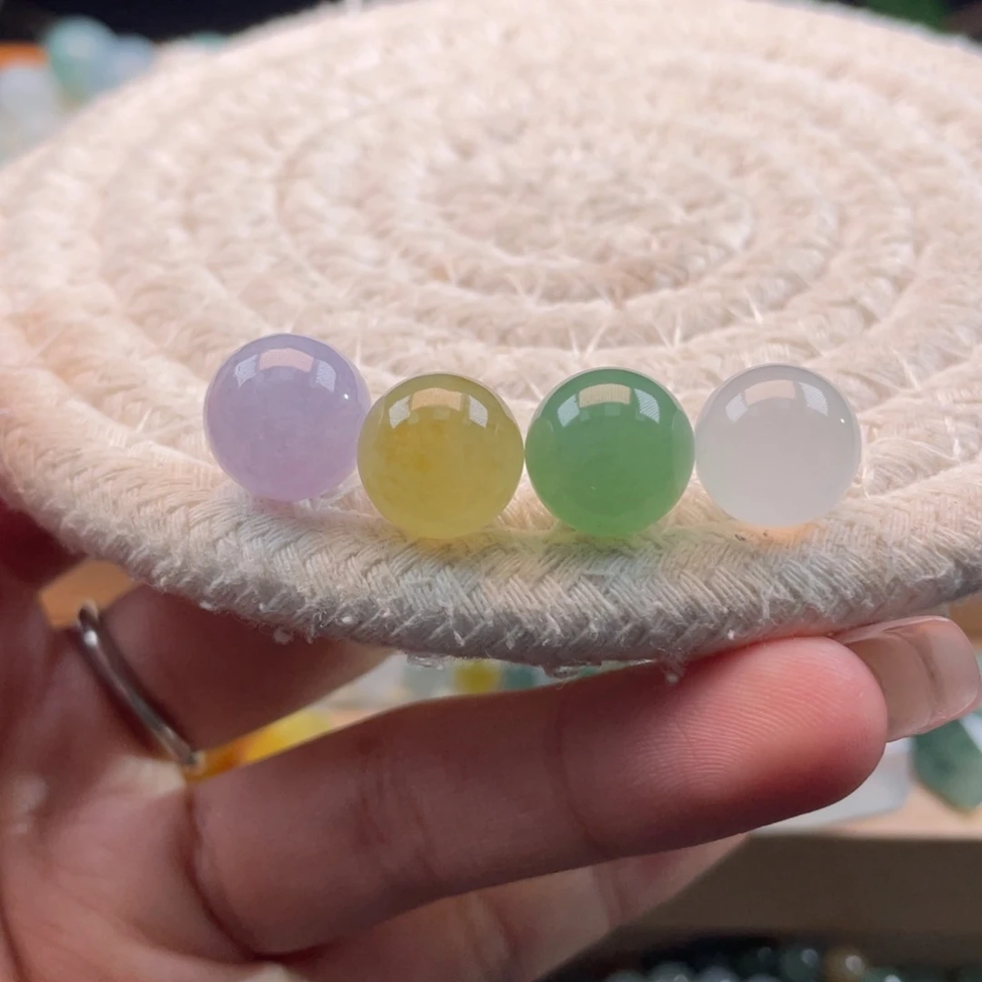 未镶嵌定制翡翠天然缅甸翡翠a货一组11+