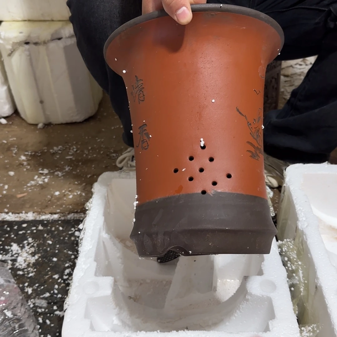 花盆紫砂口径18.22口径