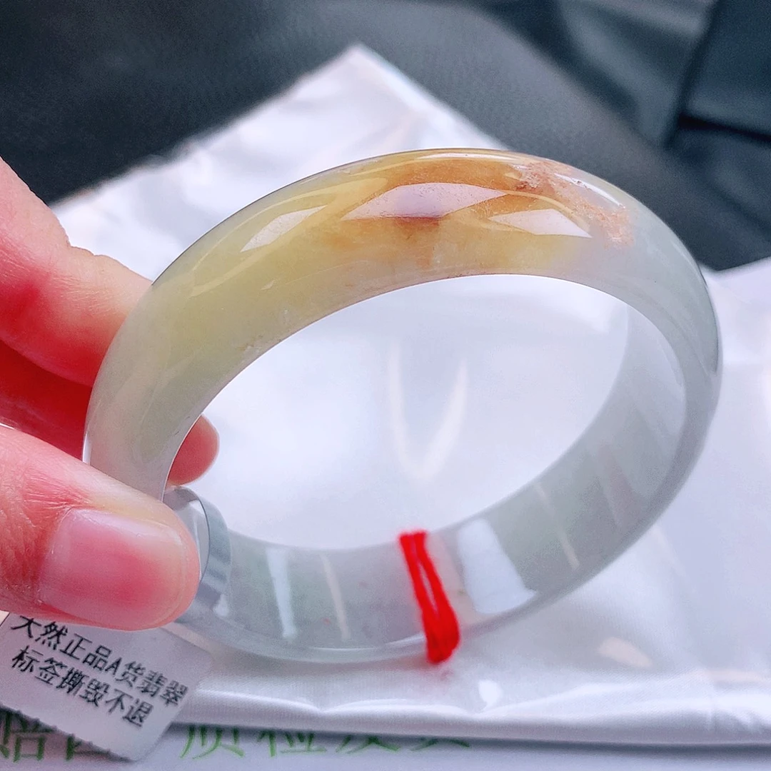 翡翠未镶嵌手镯缅甸天然a货翡翠手镯