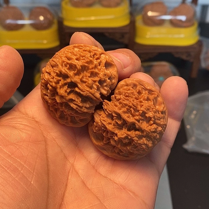 吊坠文玩核桃43尺，满天星