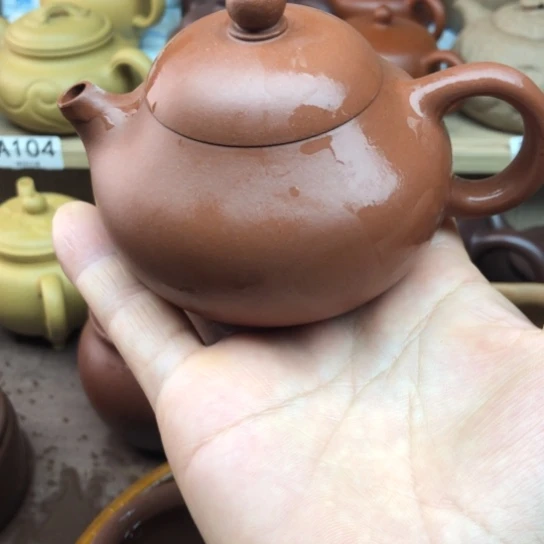 茶壶紫砂紫泥文但170豪升左右
