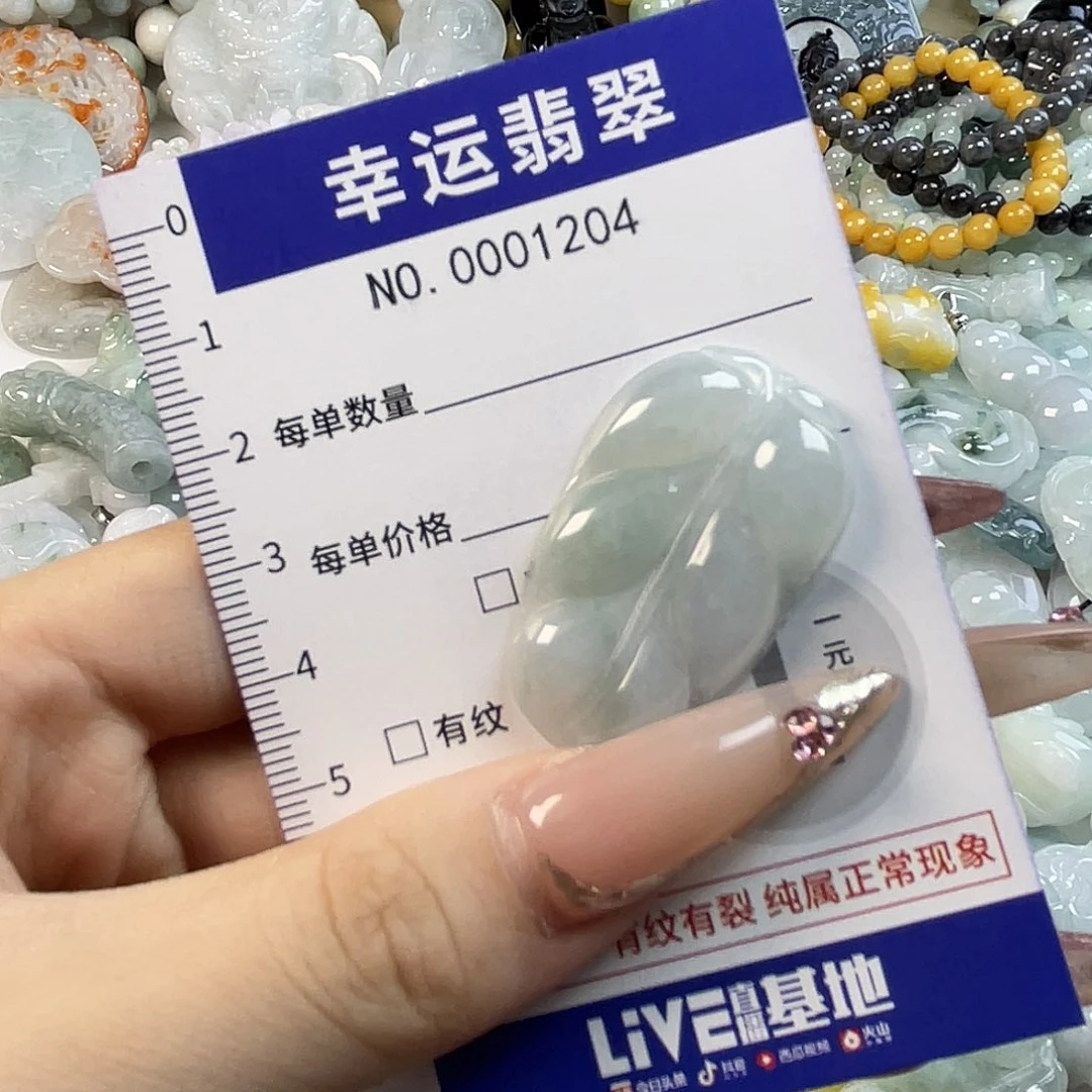 翡翠未镶嵌颈饰hhh