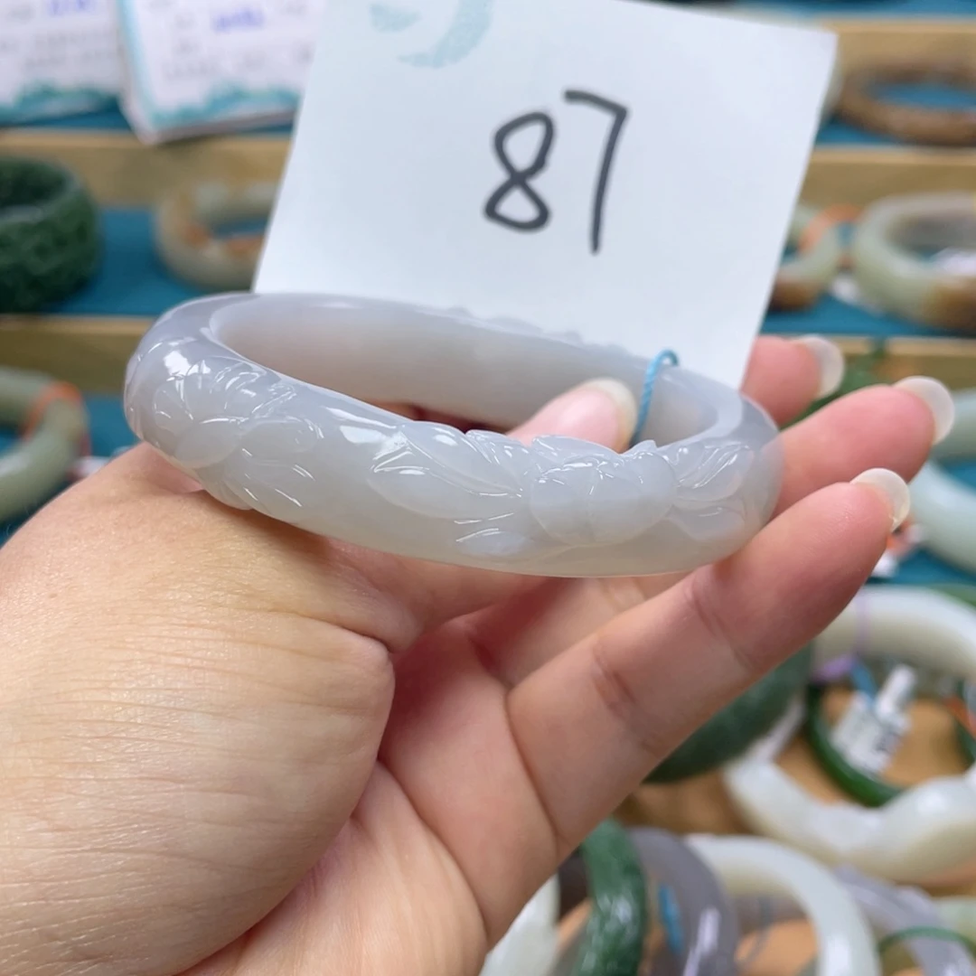 未镶嵌手镯和田玉圈口58