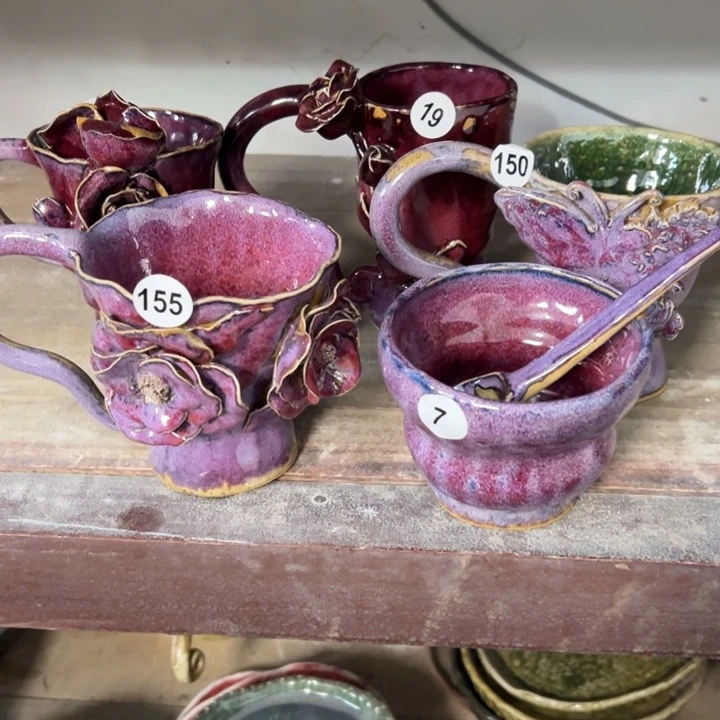爱***泡陶瓷懿树日式手捏餐具茶具
